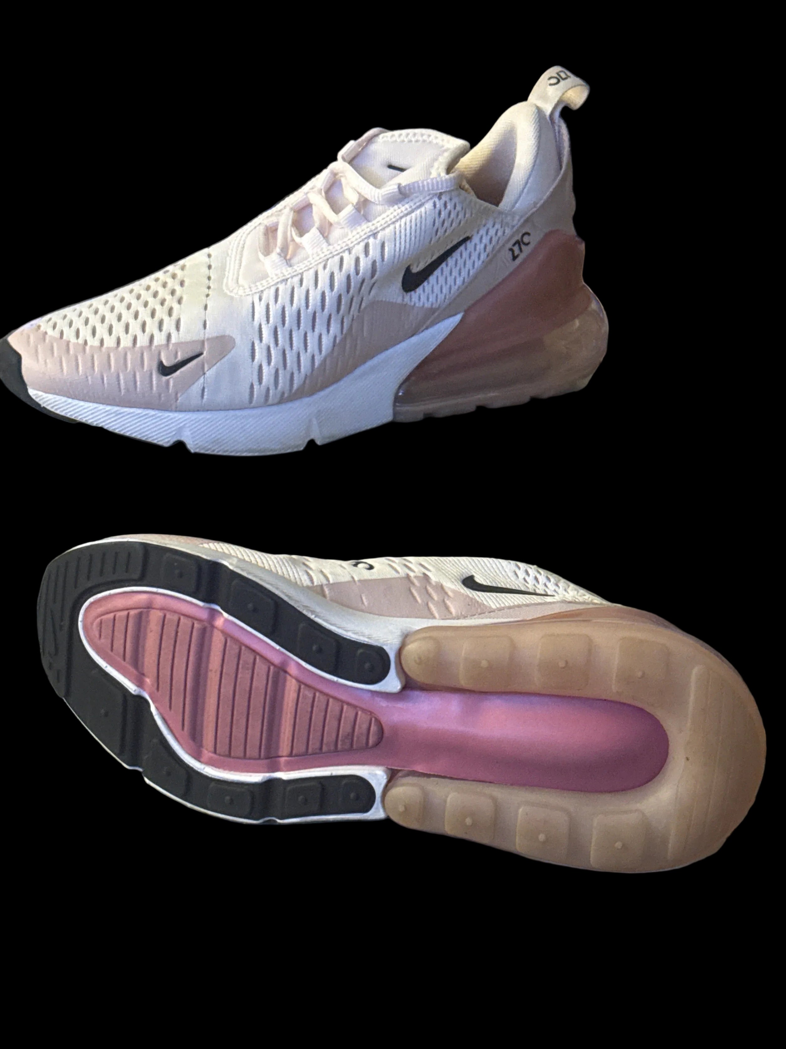 Nike Air Max 270 — Women's Size 8 | Light Pink | Never Worn