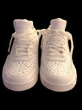Nike Court Vision Low — Women's Size 7 | White | Gently Used, Never Worn Out